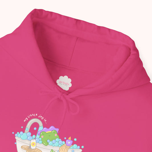 A Bubble Bath & a Podcast Hoodie