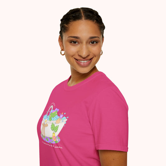 A Bubble Bath & a Podcast T-Shirt