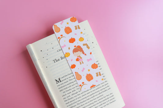 Pumpkin Picking Bookmark