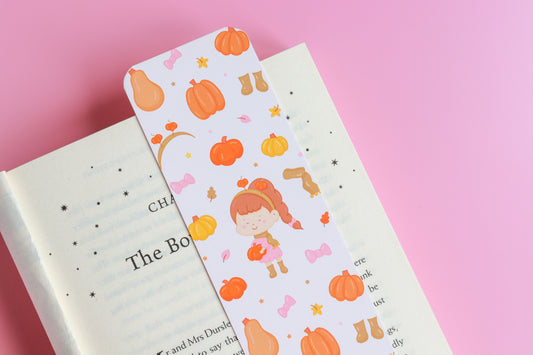 Pumpkin Picking Bookmark
