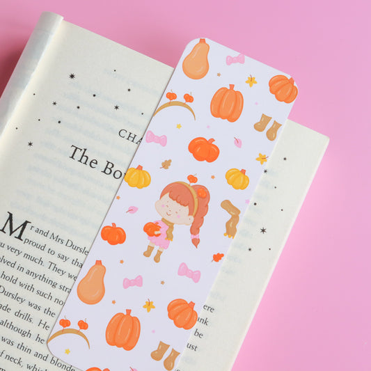 Pumpkin Picking Bookmark