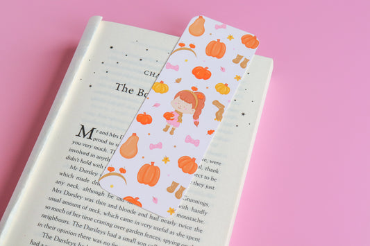 Pumpkin Picking Bookmark