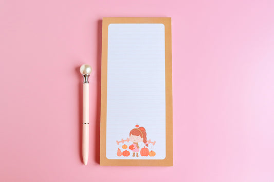 Pumpkin Picking List Pad