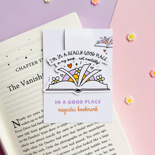 In A Good Place... Magnetic Bookmark