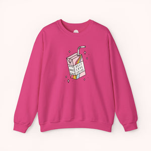 Self Love Juice Box Crewneck Sweatshirt