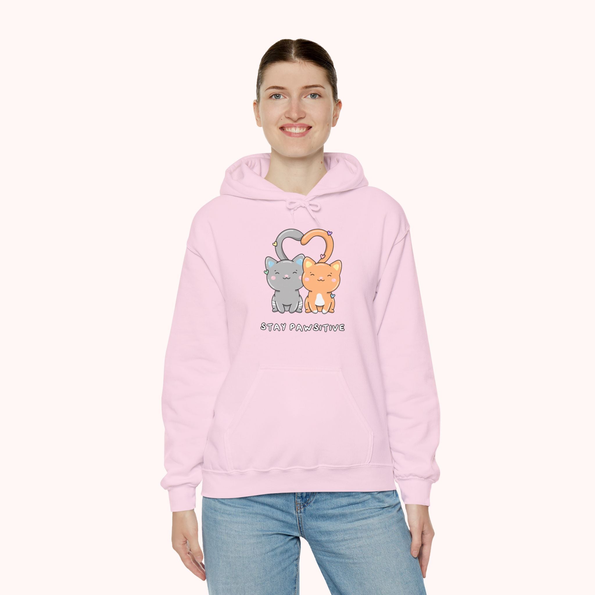 Stay Pawsitive Hoodie