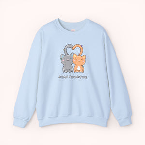 Stay Pawsitive Crewneck Sweatshirt