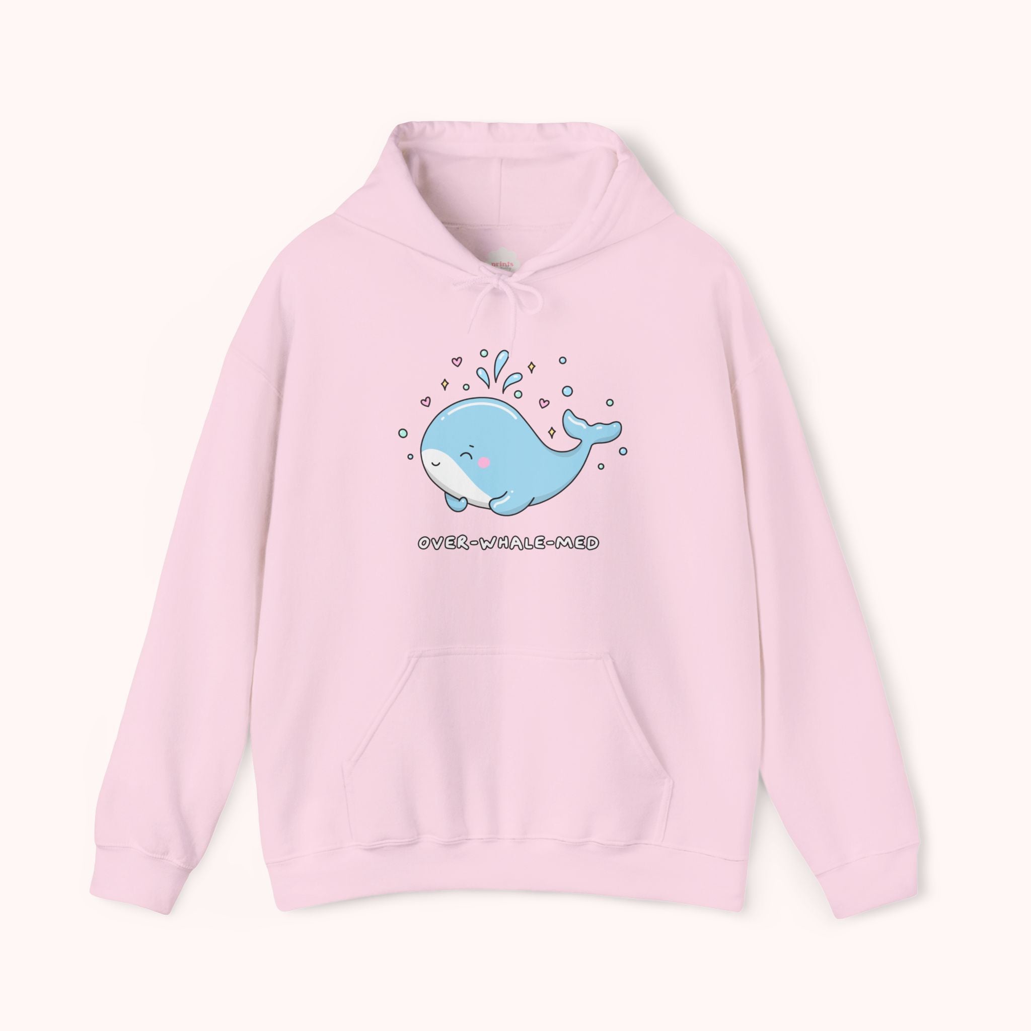 Over-Whale-Med Hoodie