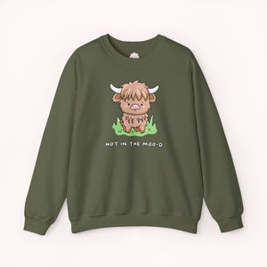 Not in the Moo-D Crewneck Sweatshirt