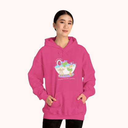 A Bubble Bath & a Podcast Hoodie