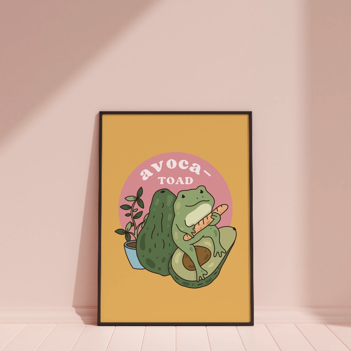 Avoca-Toad Wall Art Print