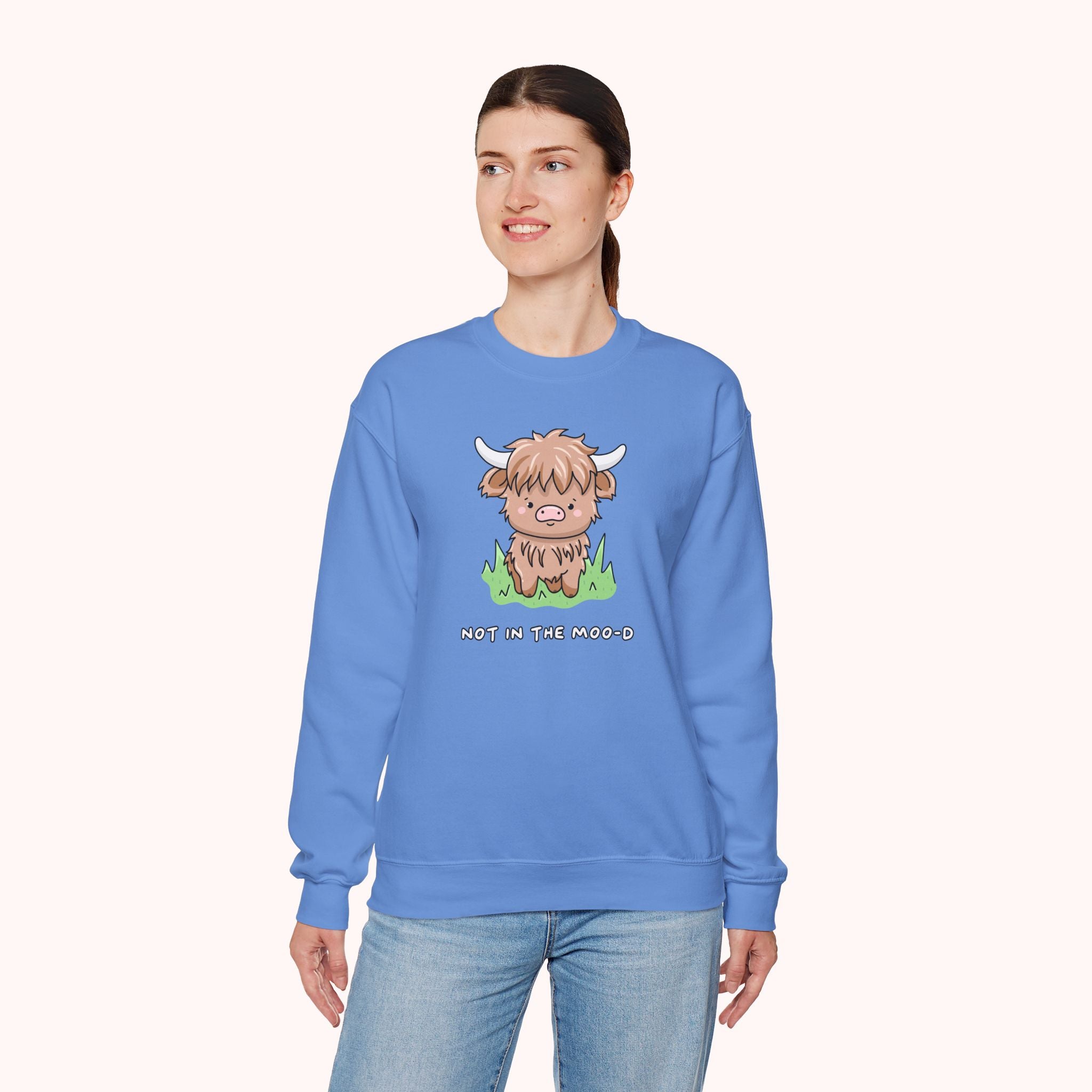 Not in the Moo-D Crewneck Sweatshirt