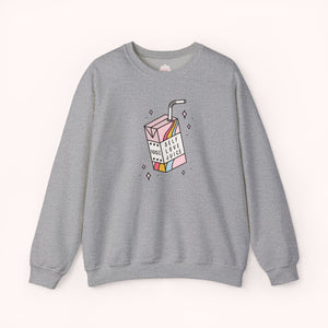 Self Love Juice Box Crewneck Sweatshirt