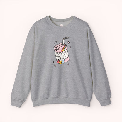 Self Love Juice Box Crewneck Sweatshirt