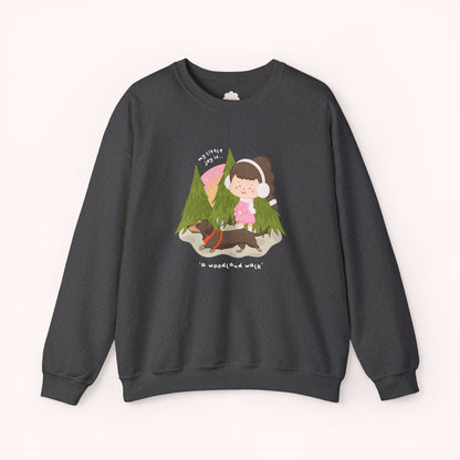 A Woodland Walk Crewneck Sweatshirt
