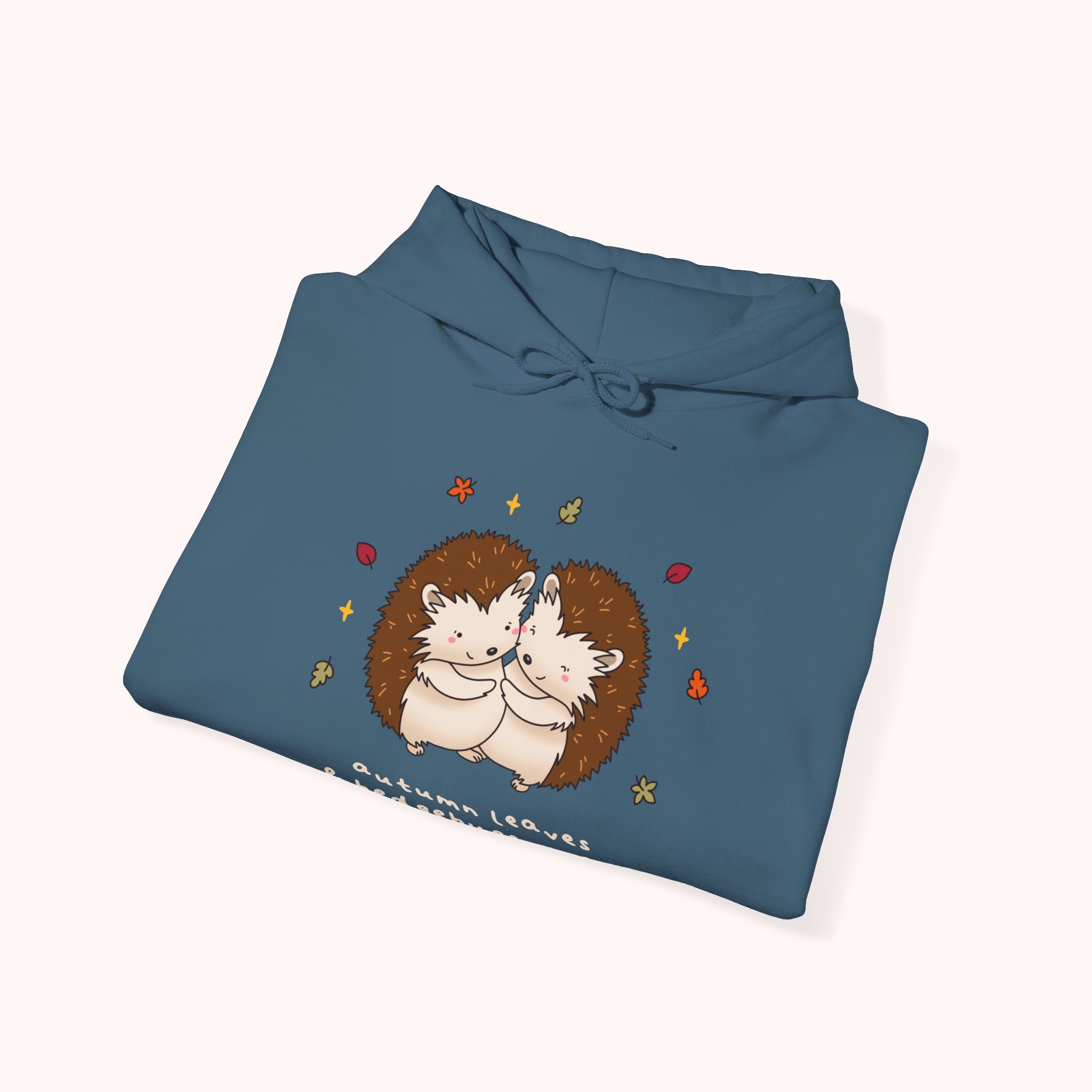 Autumn Leaves & Hedgehugs Please Hoodie