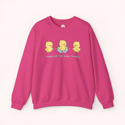 Pond-er The Good Things Crewneck Sweatshirt