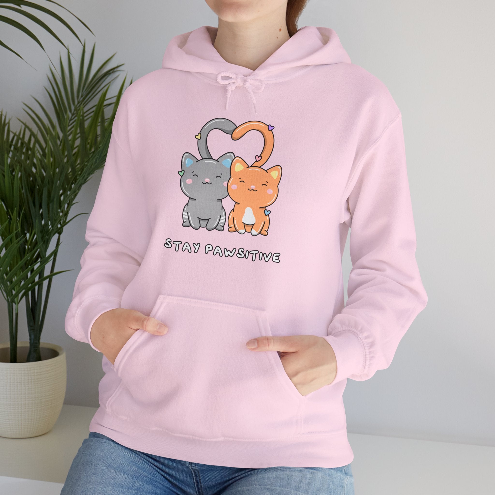 Stay Pawsitive Hoodie