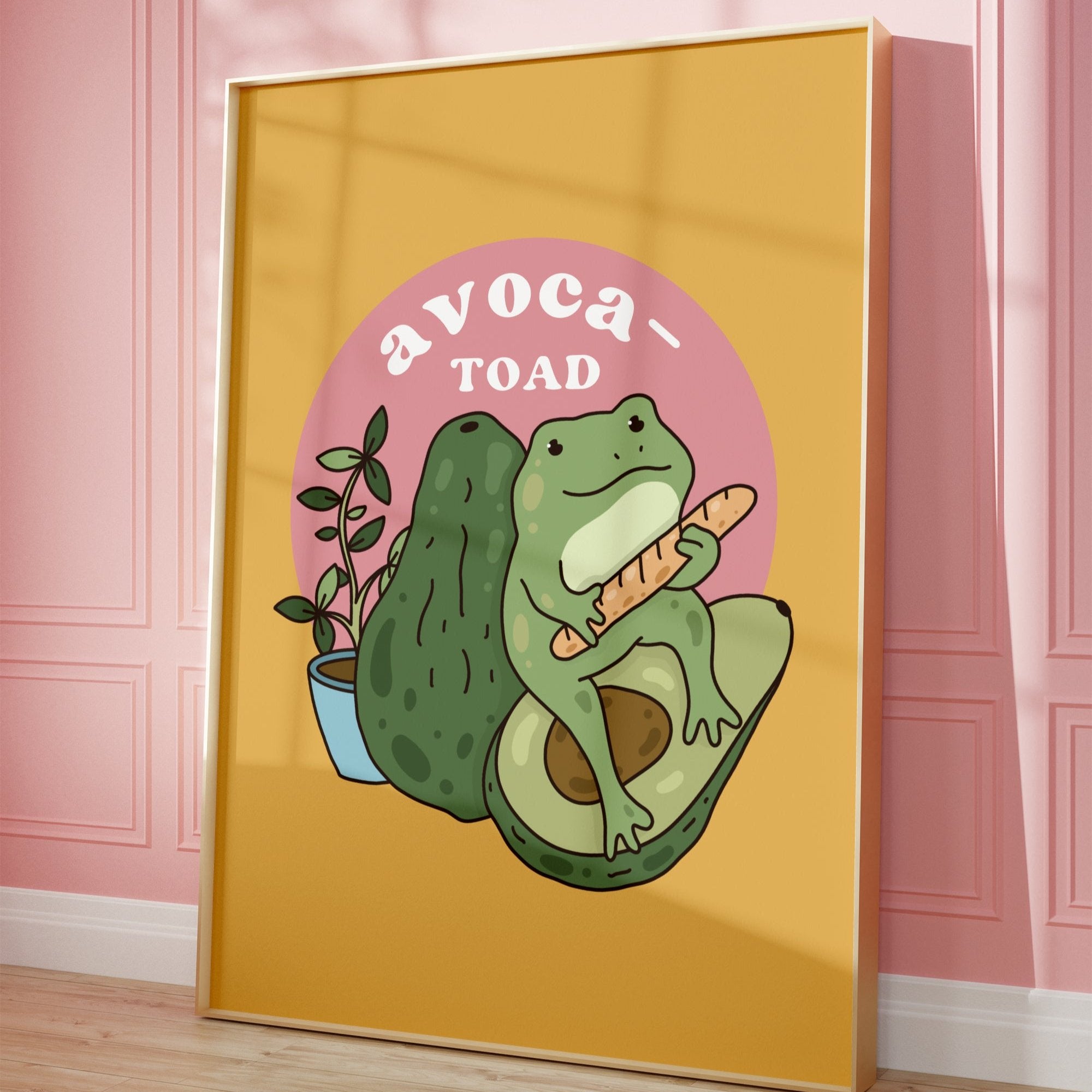 Avoca-Toad Wall Art Print