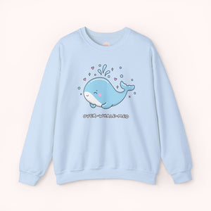 Over-Whale-Med Crewneck Sweatshirt