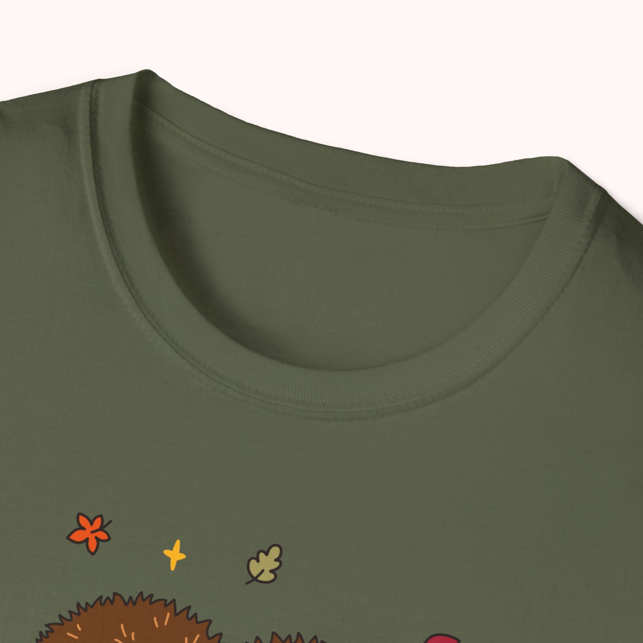 Autumn Leaves & Hedgehugs Please T-Shirt