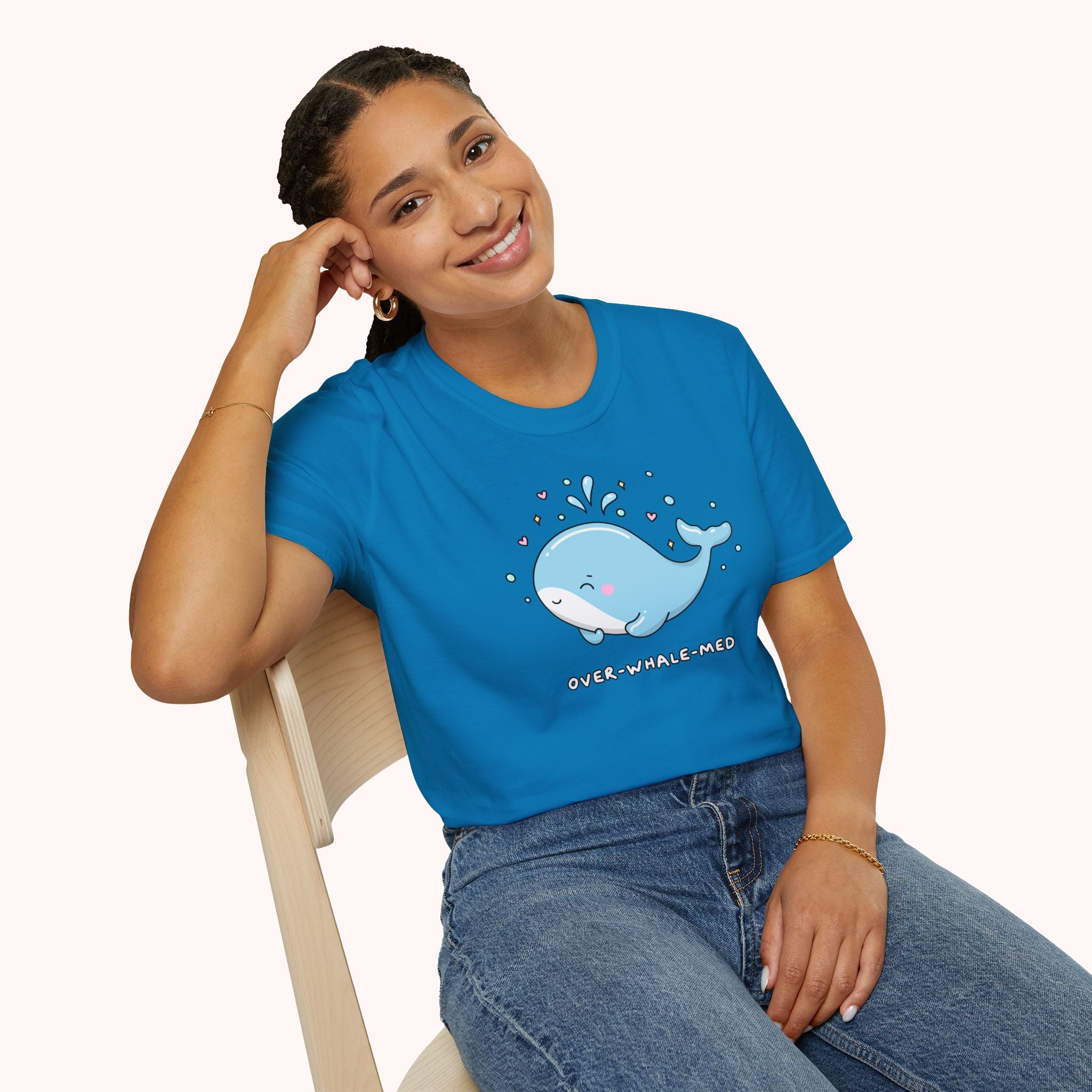 Over-Whale-Med T-Shirt