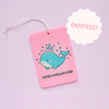 SECONDS Over-Whale-Med Car Air Fresheners