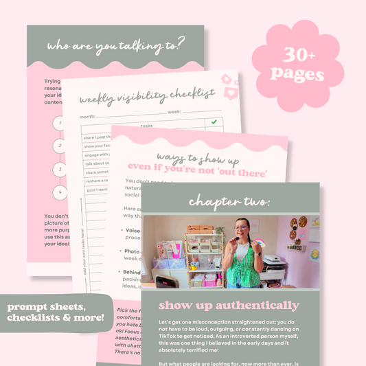 'Getting Noticed' E-Book – A Guide to Visibility for Small Business Owners