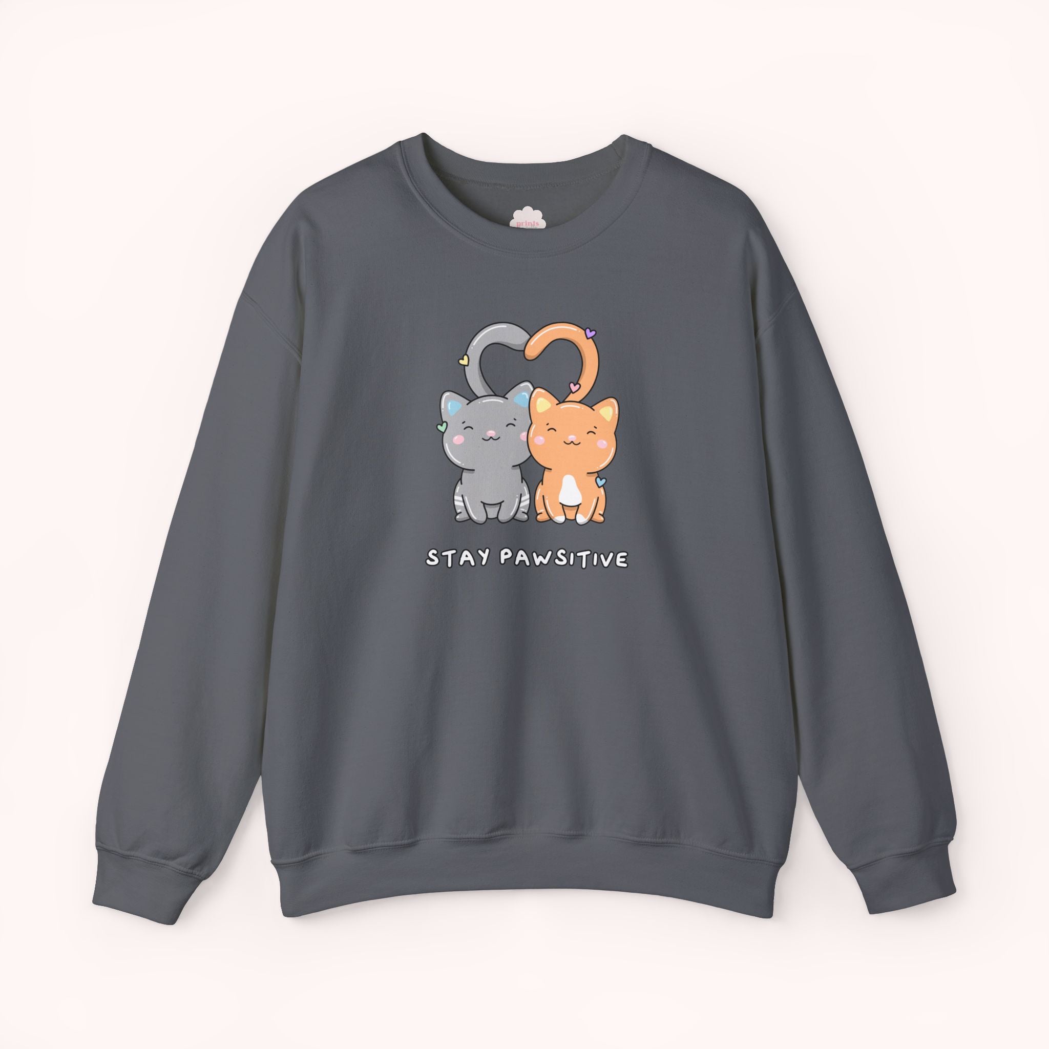 Stay Pawsitive Crewneck Sweatshirt