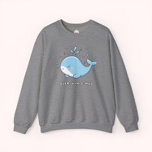 Over-Whale-Med Crewneck Sweatshirt