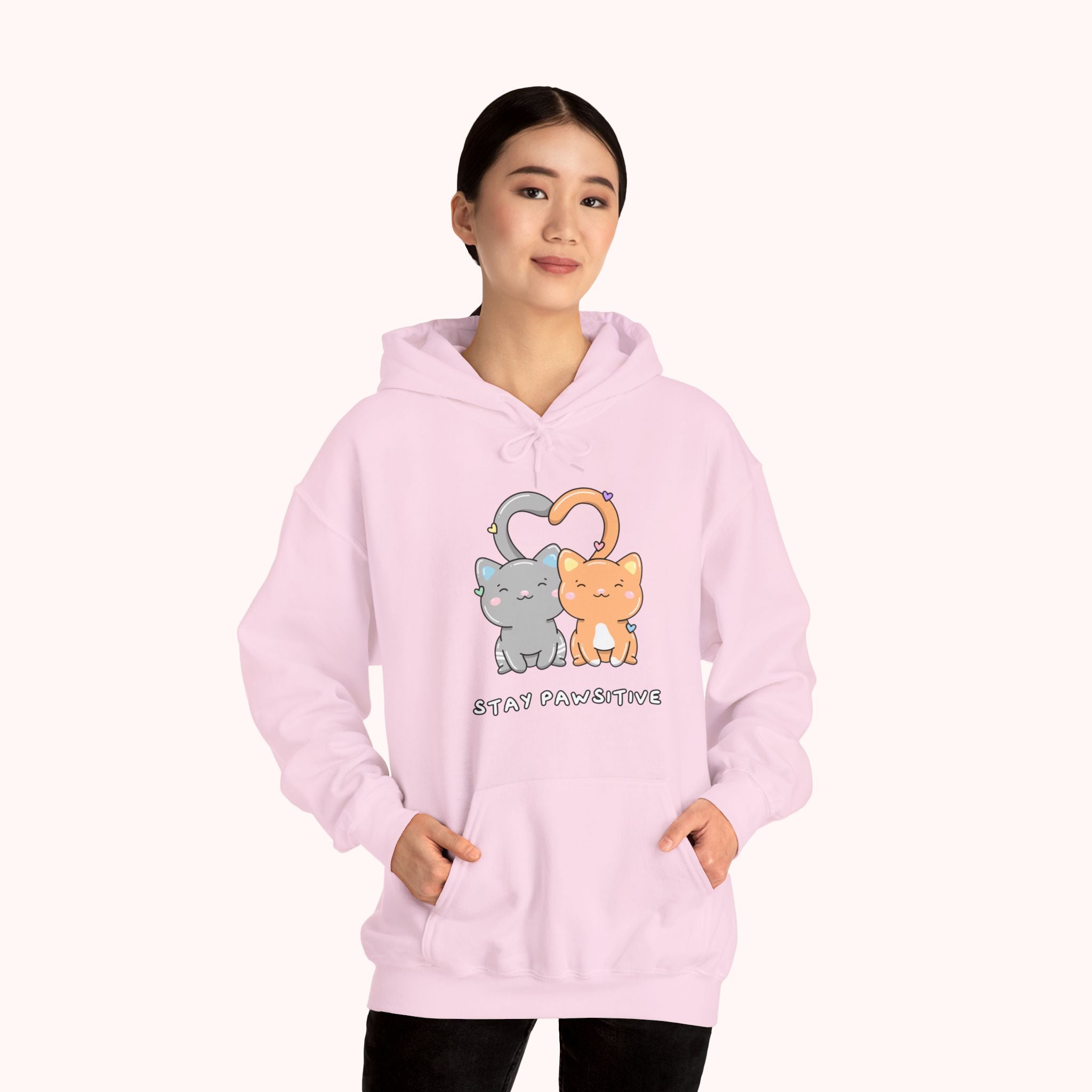 Stay Pawsitive Hoodie