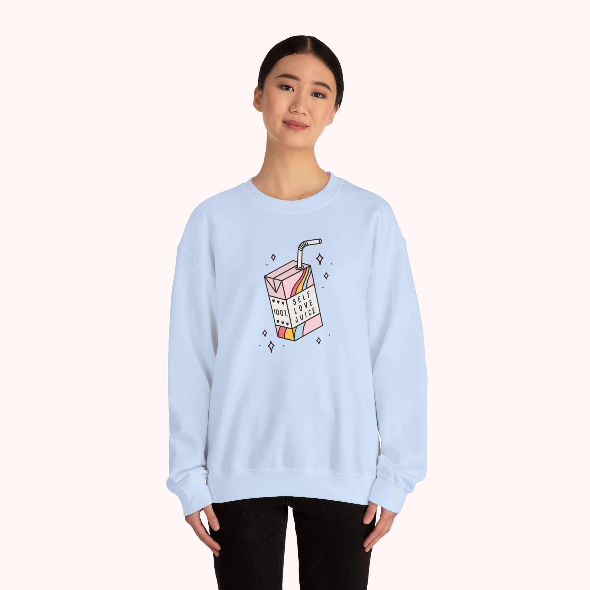 Self Love Juice Box Crewneck Sweatshirt