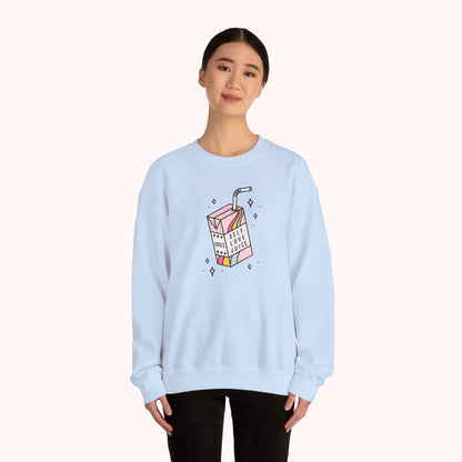 Self Love Juice Box Crewneck Sweatshirt