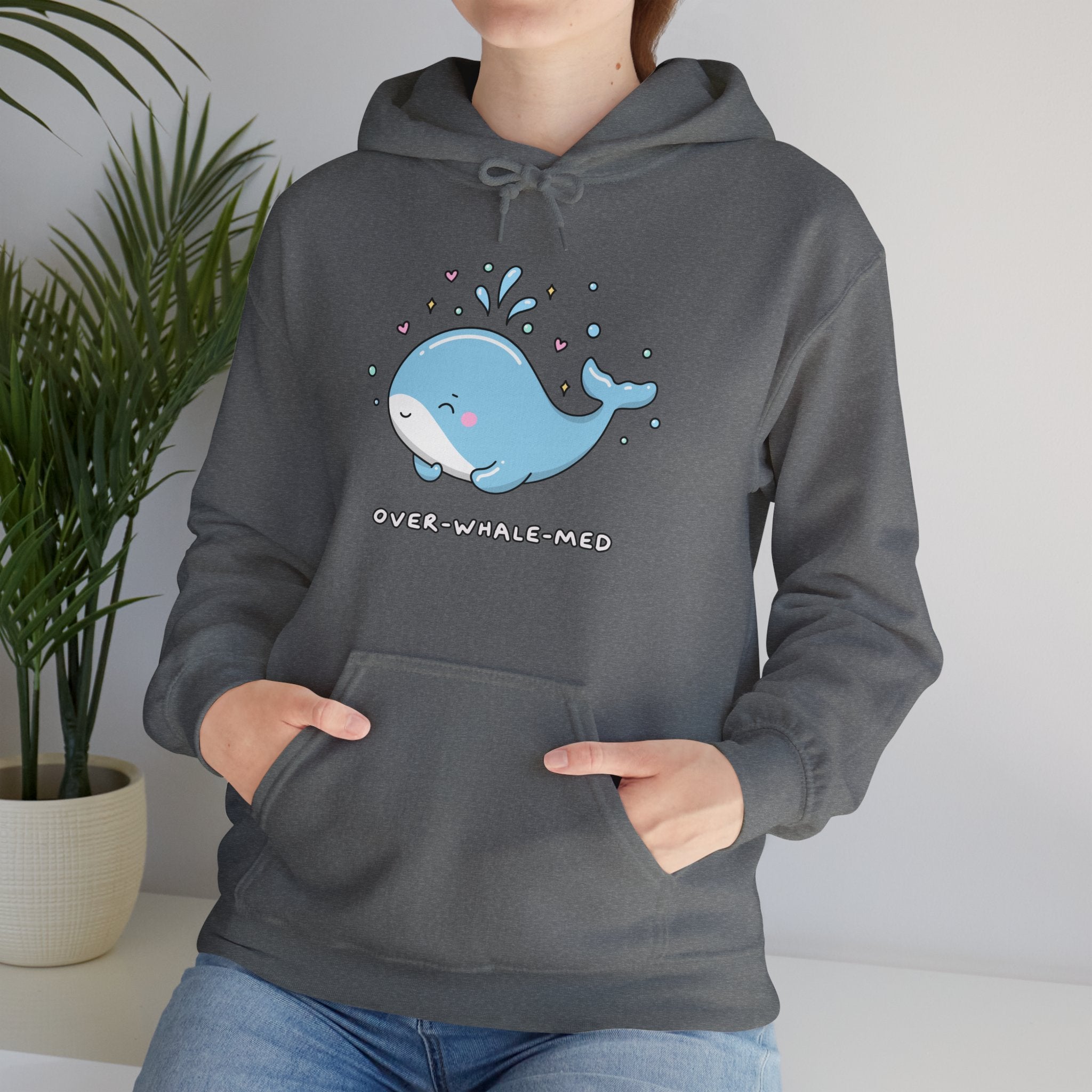 Over-Whale-Med Hoodie