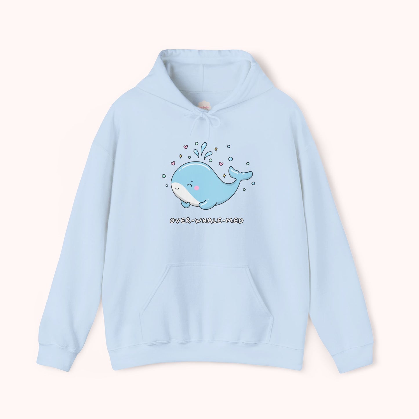 Over-Whale-Med Hoodie