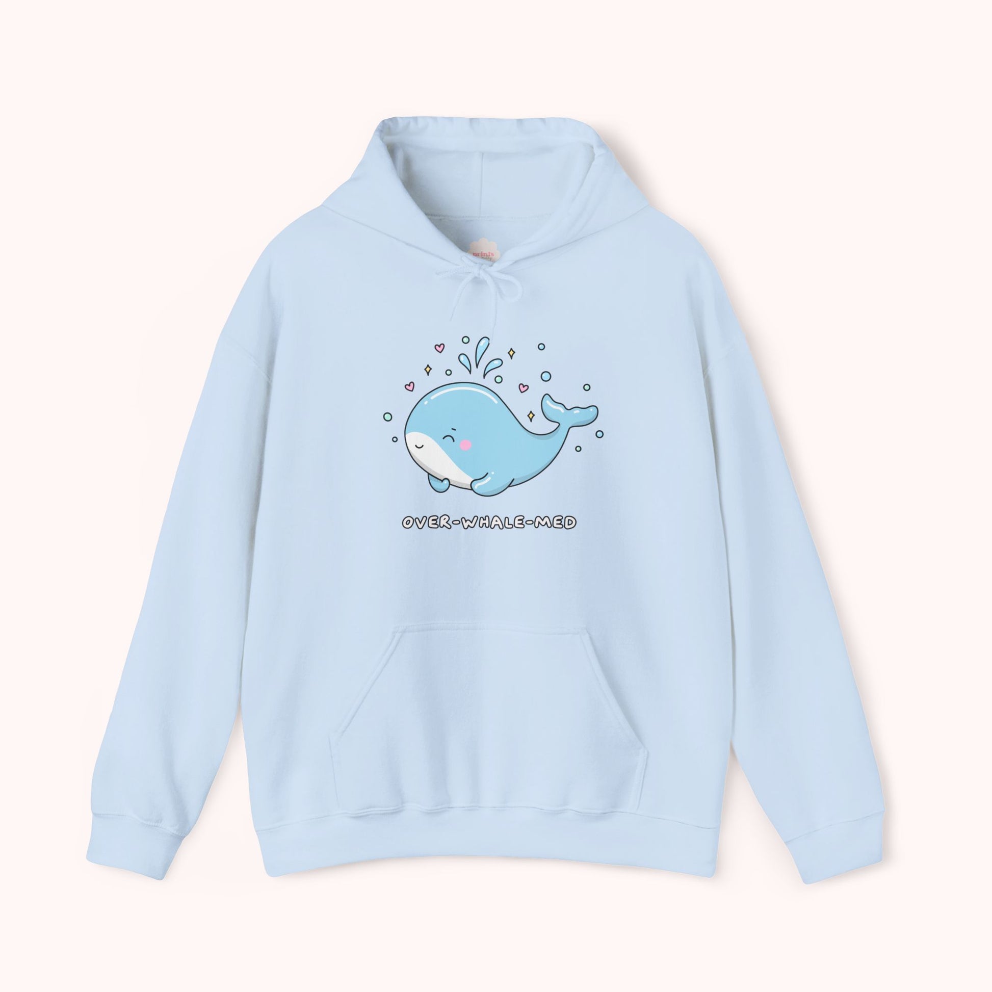 Over-Whale-Med Hoodie