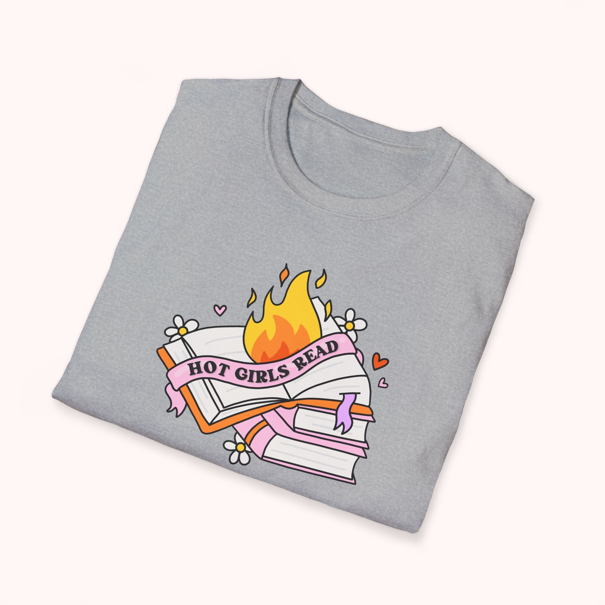 Hot Girls Read T-Shirt