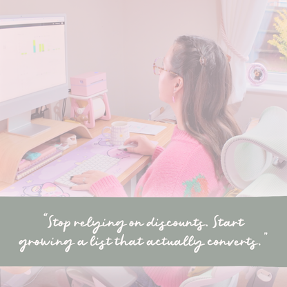 ‘50 Creative Email List Growth Ideas’ E-Book – A Guide to Getting More Email Subscribers for Your Small Business