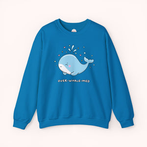 Over-Whale-Med Crewneck Sweatshirt