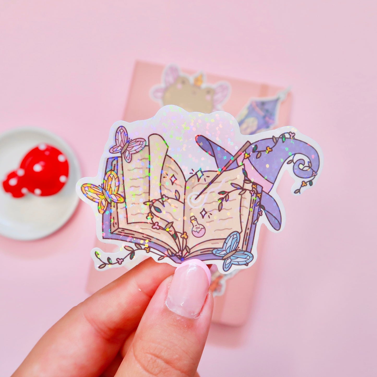 Magical Spellbook Sticker