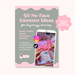‘50 No-Face Content Ideas’ E-Book – A Guide to Creating Engaging Content Without Showing Your Face