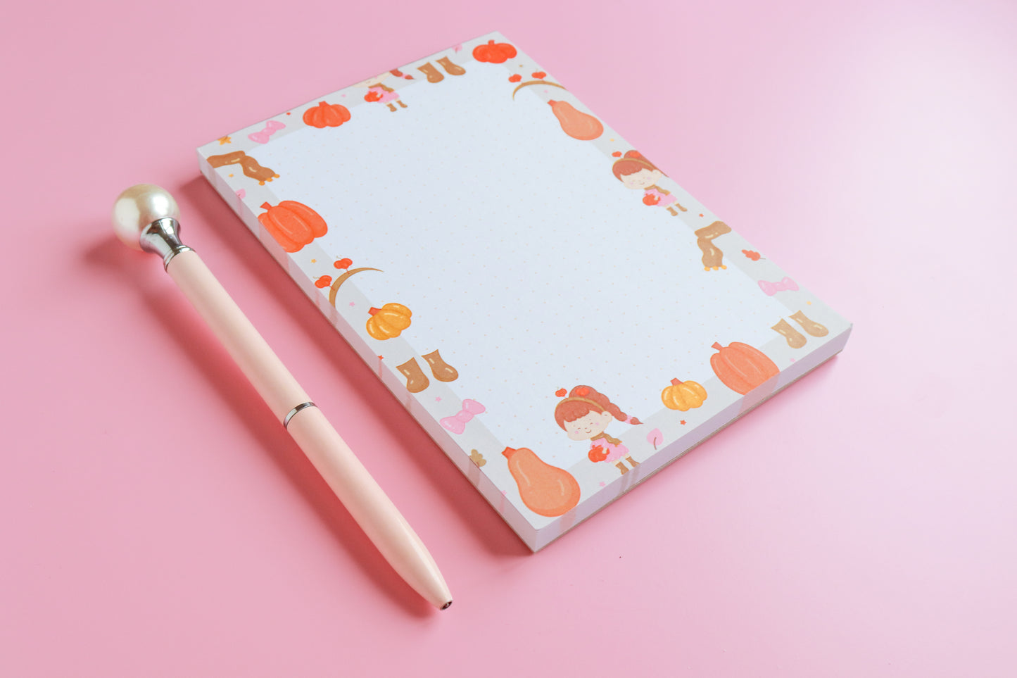 Pumpkin Picking A6 Notepad