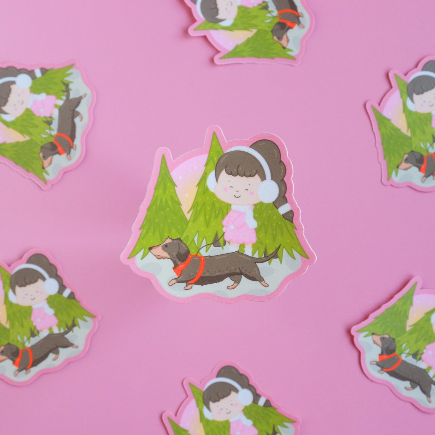 A Woodland Walk Sticker