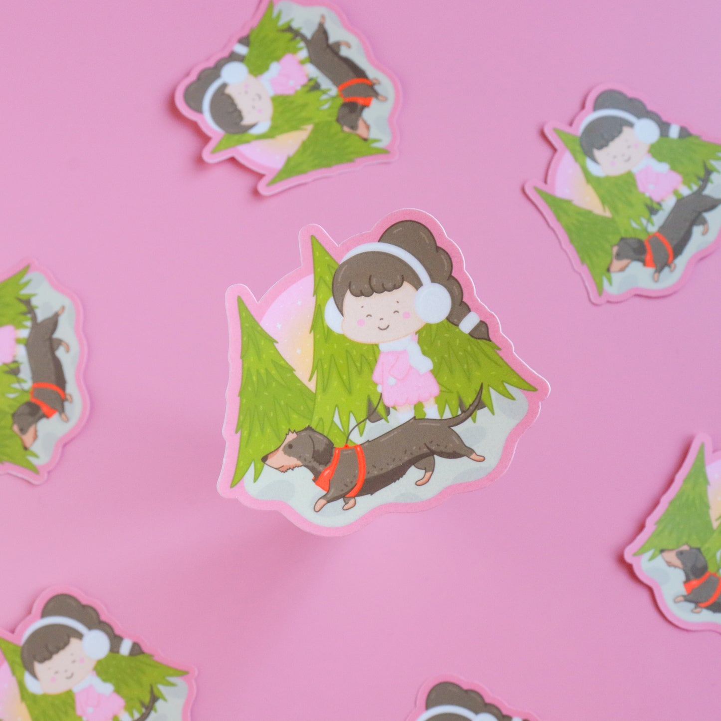 A Woodland Walk Sticker