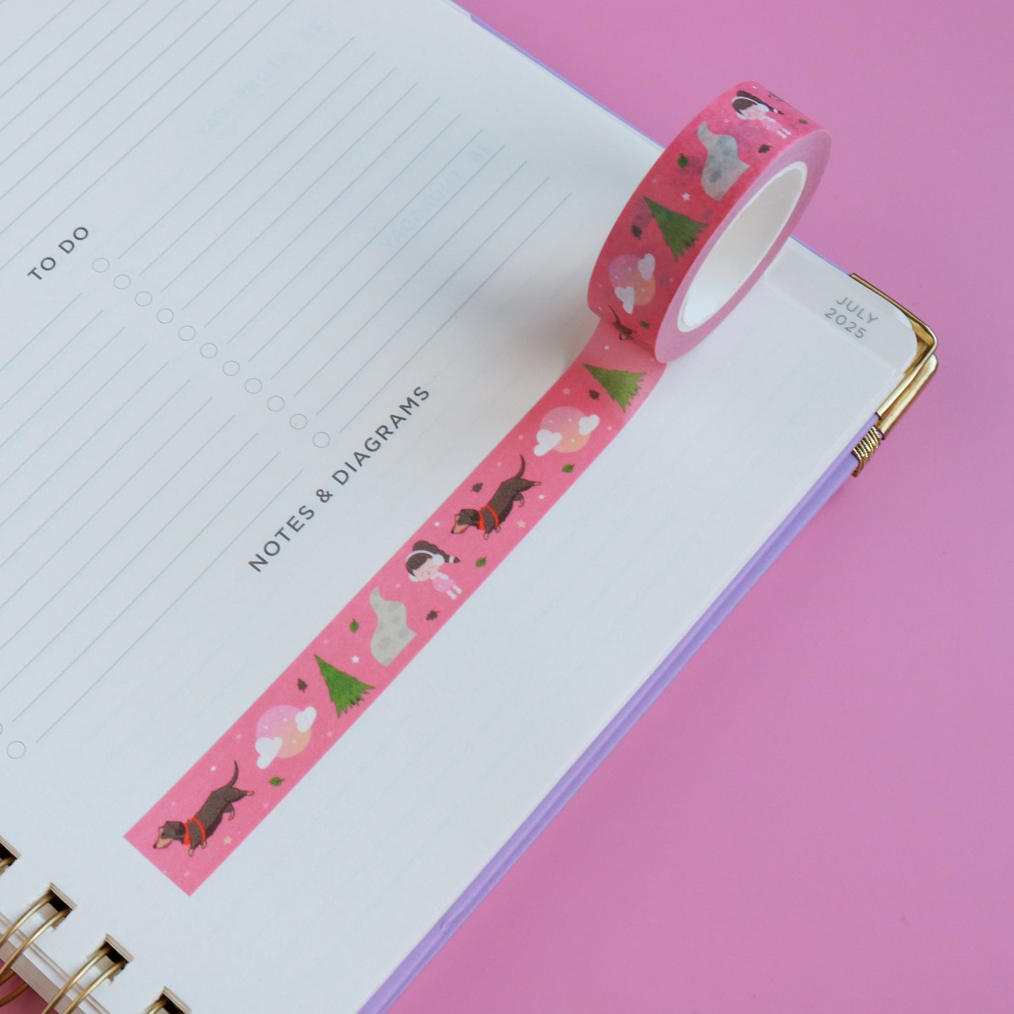 A Woodland Walk Washi Tape