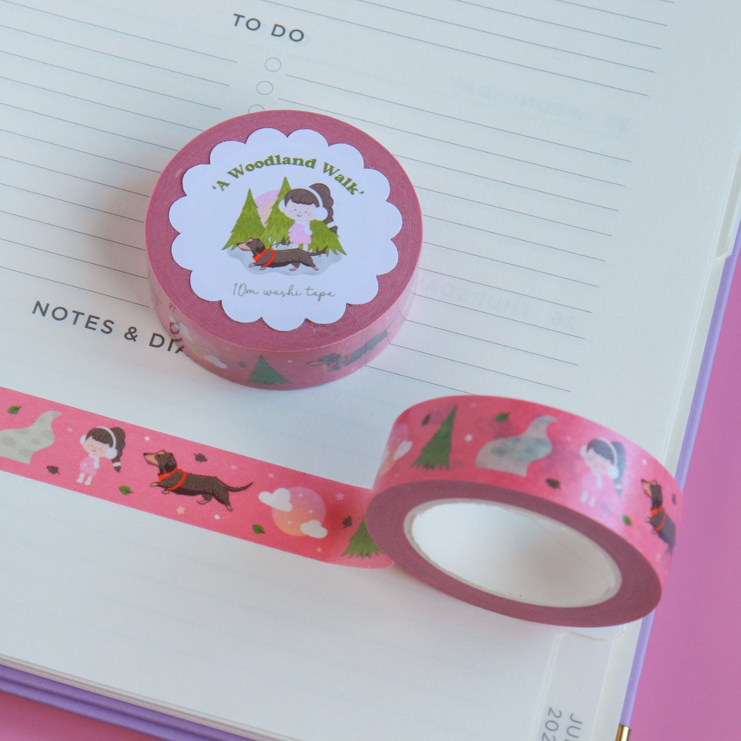 A Woodland Walk Washi Tape