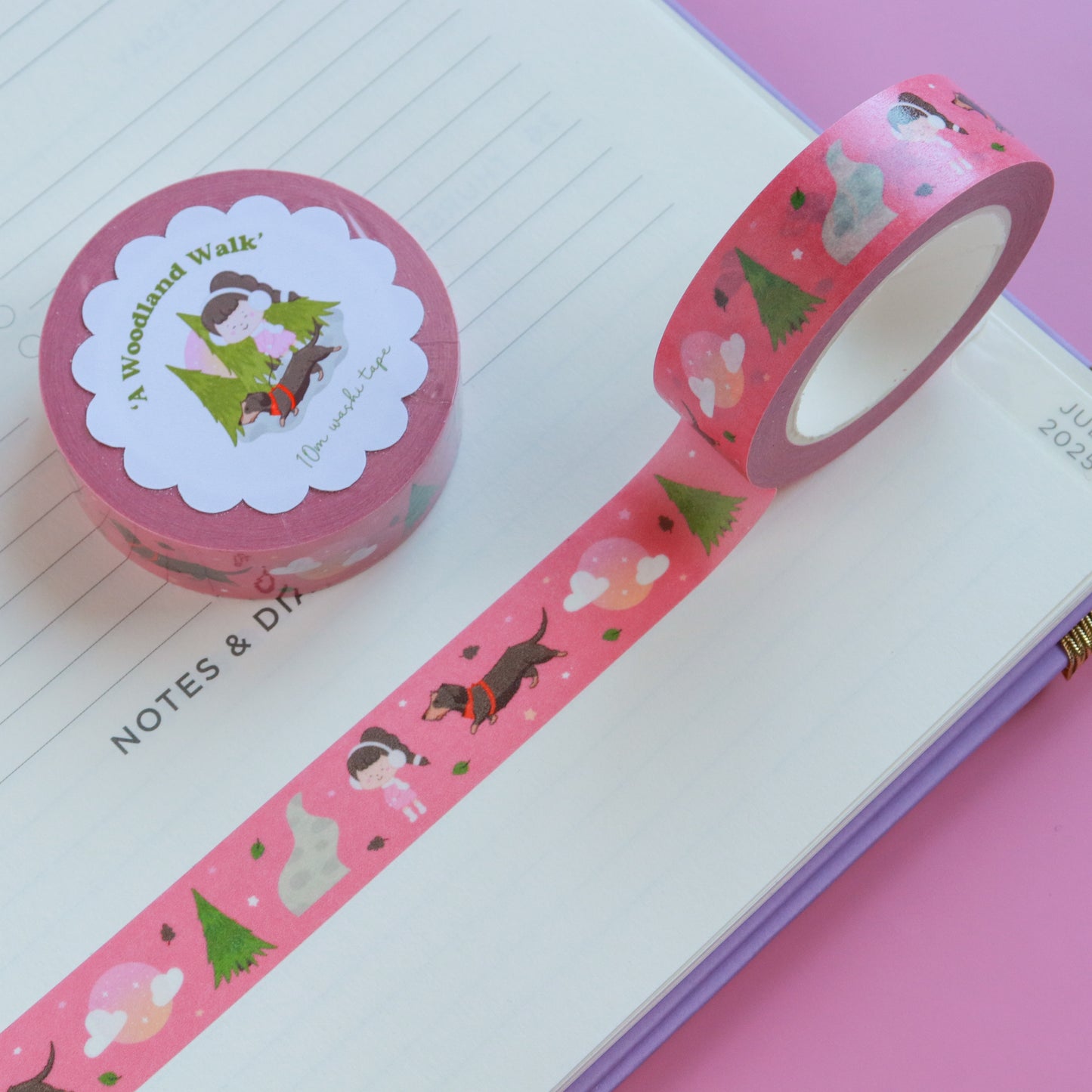 A Woodland Walk Washi Tape