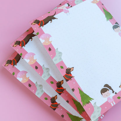 A Woodland Walk Notepad