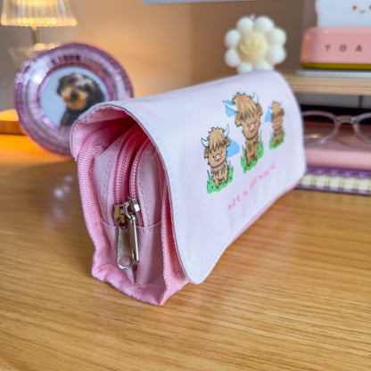 Not In The Moo-d Pencil Case
