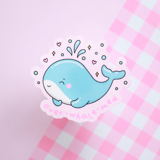 Over-Whale-Med Sticker